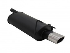 Sport-Auspuff Endschalldämpfer+ABE 135x75mm für Mercedes C-Klasse W202 CLK