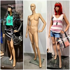 Schaufensterpuppe weiblich lebensecht GFK 7 teilig Mannequin hochwertig East8