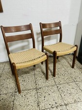 Mid century teak stühle - 2,