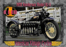 TCP 34 American Vintage Cycles 1930 Henderson Model KJ-6