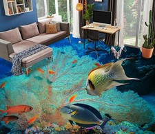 3D Koralle Fisch M867