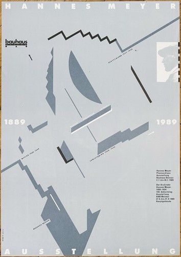 Original bauhaus poster hannes - poster,