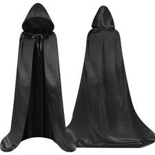 Schwarzer Umhang Vampir Umhang