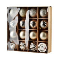 16 tlg Weihnachtskugel