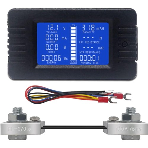 Voltmeter amperemeter - dc,