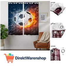 Vorhang Blcikdicht - Fußball