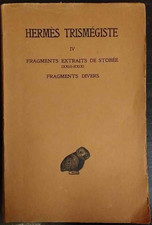 Hermes Trismegiste - Corpus