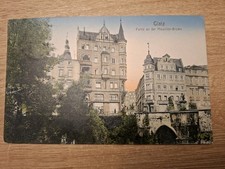Alte Postkarte, Glatz, Schlesien, Partie an der Minoriten - Brücke, 1920