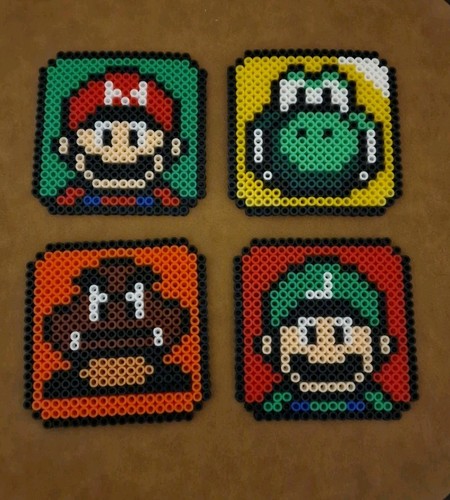 Super mario untersetzer - mario, untersetzer.