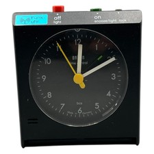 Braun Type 3868 Wecker Tischuhr Uhr Quarz Time Control Funkwecker Vintage DEFEKT