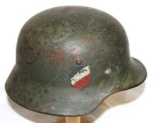 WH Stahlhelm Glocke M35 WW2 Krieg Helm Finnland M35 DD Steel Helmet ET62 / 4615