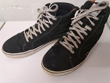 Motorrad Stiefel 44 TCX Street 3 D30 schwarz Nubuk Leder Sneaker Optik Bikerboot