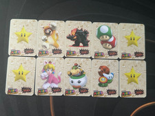 Super Mario 3D World + Bowsers Fury  10er Set NFC Mini Karten für Switch 1-2