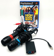 Bundle Disney High School Musical Sing It Singstar Mikrofone PlayStation 2 PS2