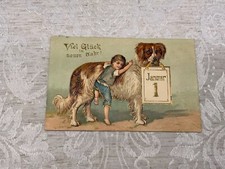 ANTIKE NEUJAHRSKARTE