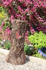 Gartendeko- Rustikal  aus Apfel mit  Herz -Geburtstag-Geschenk-Upcycling,