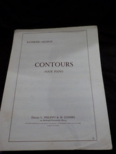 Notenheft Contours Für Piano