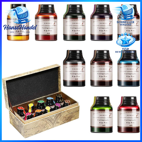 Kalligraphie tinte set - tinte-set, 10