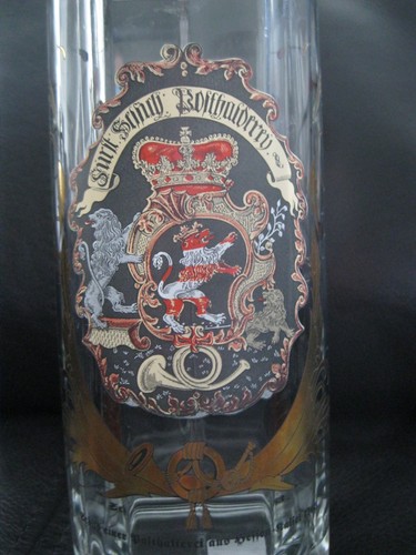 Bierkrug glas deutsche post - bierkrug,