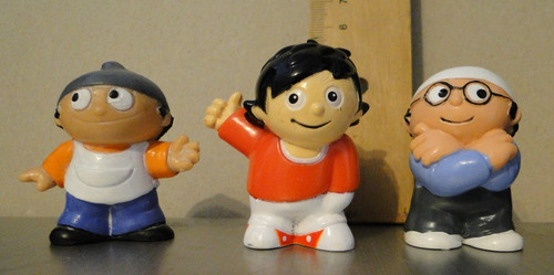 Mainzelmänchen figuren - mainzelmänchen,