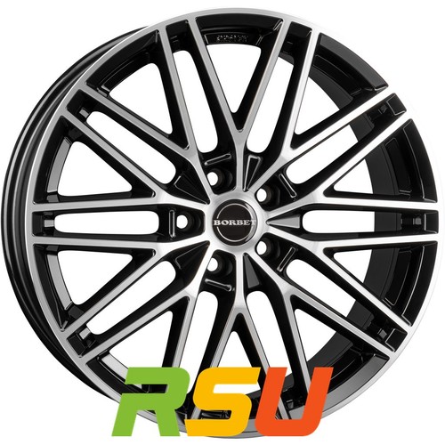 Borbet bs5 black polished - bs5,