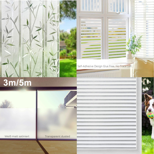 2pcs fensterfolie sichtschutz - 2pcs,