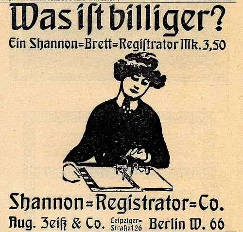 Anzeige werbung reklame - anzeige/werbung/reklame, 1907