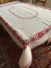 Antik Tischdecke ca. 179 x 127