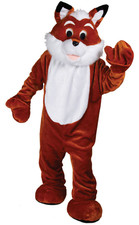 Riesig Fox Maskottchen