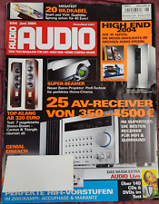 AUDIO 6/04: Thorens TD 2030, Dali Helicon 800, Revel Performa F32, Klipsch RB 75