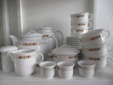 Thomas Trend Bahama Teeservice für 6 P. Teegedecke Teekanne Eierbecher Streuer