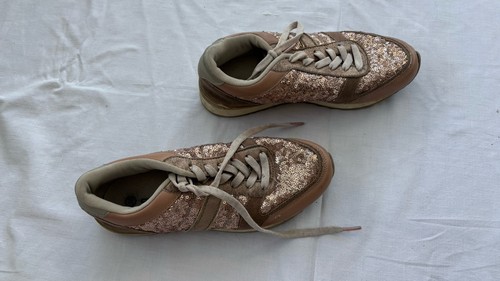 Sneaker rosa mit pailletten - rosa,