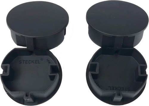 Steckel schwarz - 4x,