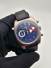 BWC Yachting Regatta Chronograph Val. 7733 blue Dial -very rare-