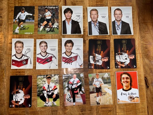 Autogrammkarten dfb - 15,