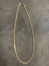 585 Massive Goldkette 60 cm lang 4mm breit 40 Gramm schwer Figaro Gold Kette Top