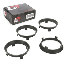 4x Zentrierringe Grau für