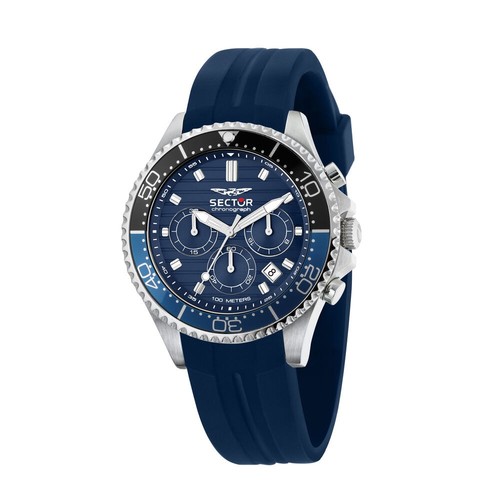 Sector 230 herrenuhr gummi - –,