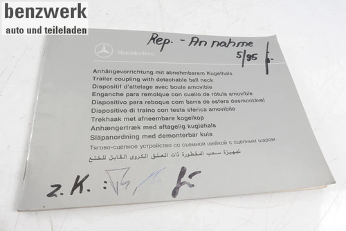 Mercedes w210 zusatzanleitung - w210,