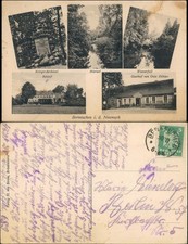 Postcard Berneuchen Barnówko MB Schloß, Gasthof b Neudamm Soldin 1926