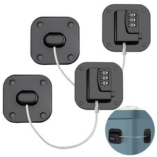 2Stück Kühlschrank Schloss