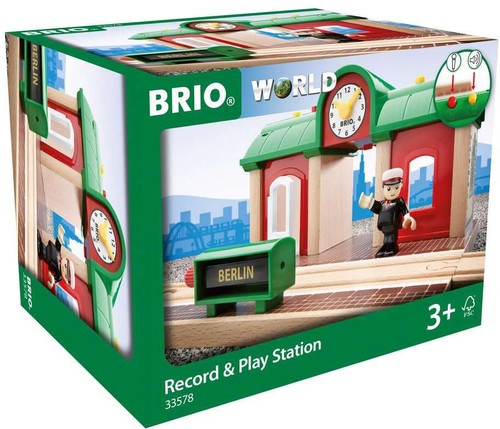 Brio sprechender bahnhof - -,