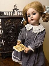 Antike Porzellankopf Puppe Franz Schmidt & Co Todler 39 cm