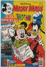 ✪ MICKY MAUS #33/1995 + Beilage/ohne Brille/Sammelkarten, Ehapa COMICHEFT Z1/1-