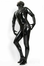 LATEX Ganzanzug mit Maske &