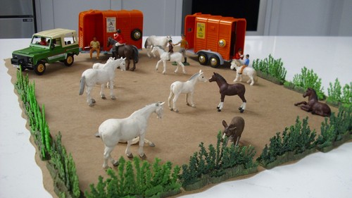 Vintage britains pferde - vintage,