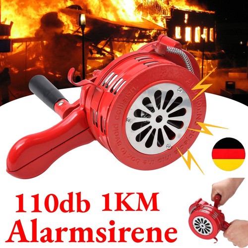 Handsirene aluminiumgehäuse - handsirene,