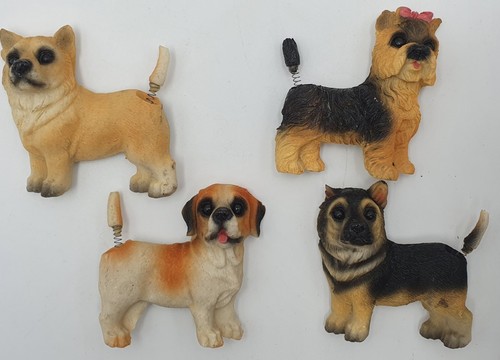 Magnetfigur hund 4er set - 4er-set, pepe