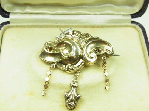 Schöne biedermeier brosche - biedermeier,