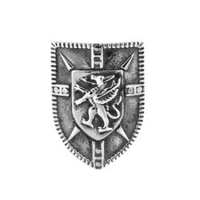 Schild mit greif fabeltier - schild,